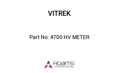 4700 HV METER