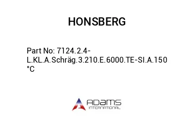 7124.2.4-L.KL.A.Schräg.3.210.E.6000.TE-SI.A.150 °C