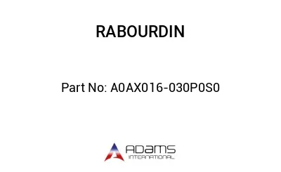 A0AX016-030P0S0