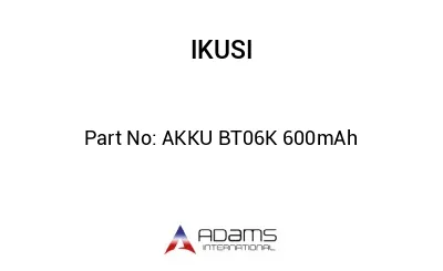 AKKU BT06K 600mAh