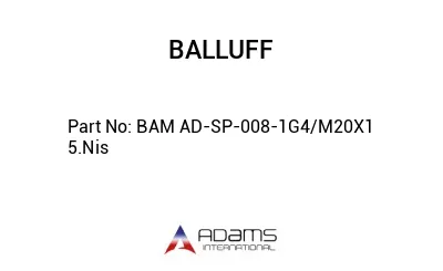 BAM AD-SP-008-1G4/M20X1	5.Nis								