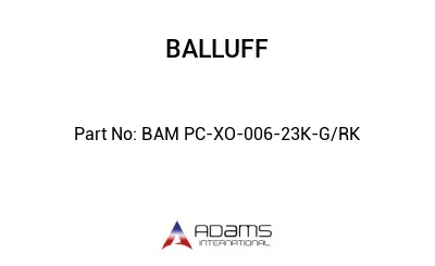 BAM PC-XO-006-23K-G/RK									