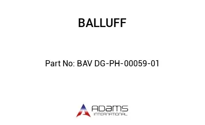 BAV DG-PH-00059-01									