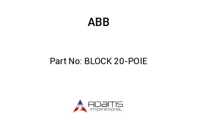 BLOCK 20-POIE