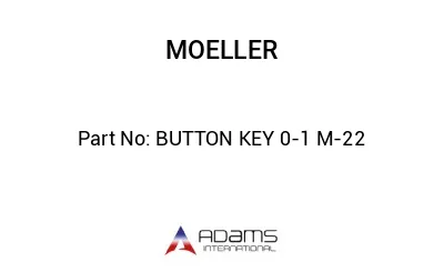 BUTTON KEY 0-1 M-22