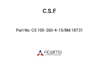 CS 100-260-4-15/BM.18T31