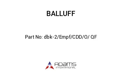 dbk-2/Empf/CDD/O/ QF									