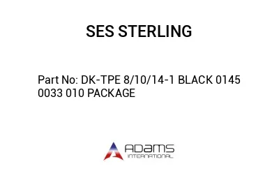 DK-TPE 8/10/14-1 BLACK 0145 0033 010 PACKAGE