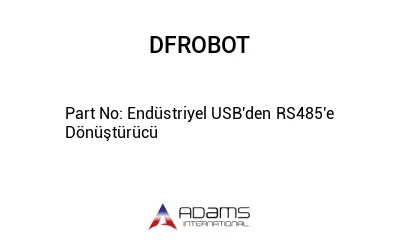 Endüstriyel USB'den RS485'e Dönüştürücü