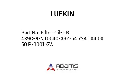 Filter-Oil*I-R 4X9C-9*N1004C-332*64 7241.04.00 50.P-1001*ZA