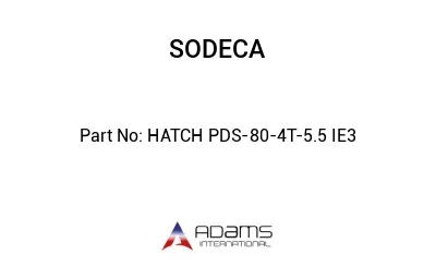 HATCH PDS-80-4T-5.5 IE3