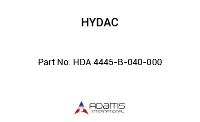 HDA 4445-B-040-000