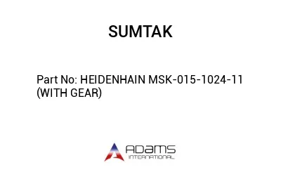 HEIDENHAIN MSK-015-1024-11 (WITH GEAR)