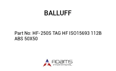 HF-250S TAG HF ISO15693 112B ABS 50X50									