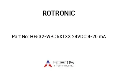 HF532-WBD6X1XX 24VDC 4-20 mA 