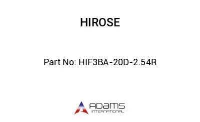 HIF3BA-20D-2.54R