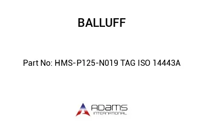 HMS-P125-N019 TAG ISO 14443A									
