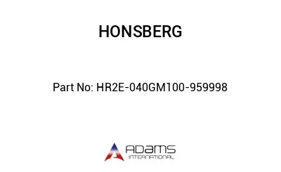 HR2E-040GM100-959998