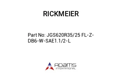 JGS620R35/25 FL-Z-DB6-W-SAE1.1/2-L