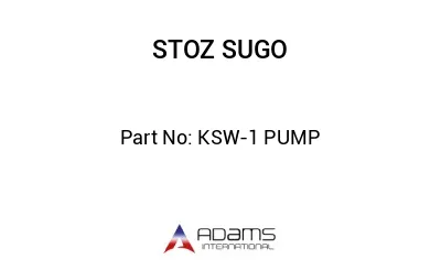 KSW-1 PUMP