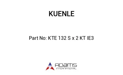 KTE 132 S x 2 KT IE3