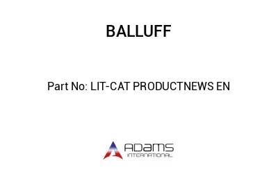 LIT-CAT PRODUCTNEWS EN									