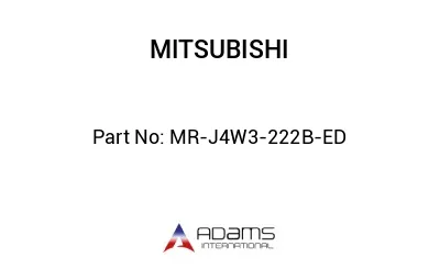 MR-J4W3-222B-ED