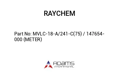 MVLC-18-A/241-C(75) / 147654- 000 (METER)