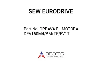 OPRAVA EL.MOTORA DFV160M4/BM/TF/EV1T