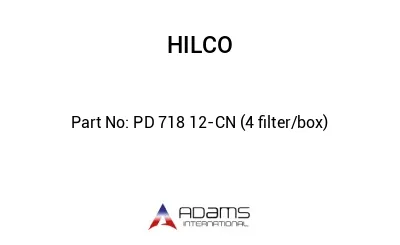 PD 718 12-CN (4 filter/box)