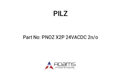 PNOZ X2P 24VACDC 2n/o