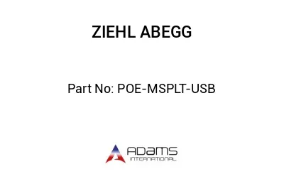 POE-MSPLT-USB