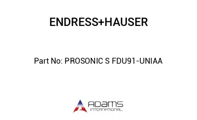 PROSONIC S FDU91-UNIAA