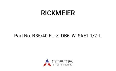 R35/40 FL-Z-DB6-W-SAE1.1/2-L