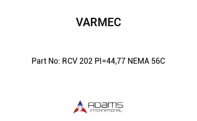 RCV 202 PI=44,77 NEMA 56C