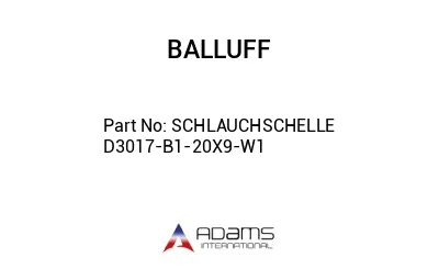 SCHLAUCHSCHELLE D3017-B1-20X9-W1									