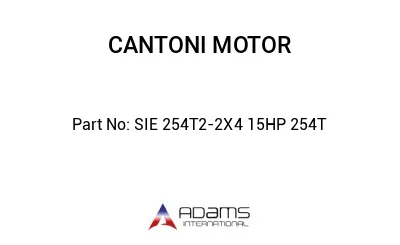 SIE 254T2-2X4 15HP 254T