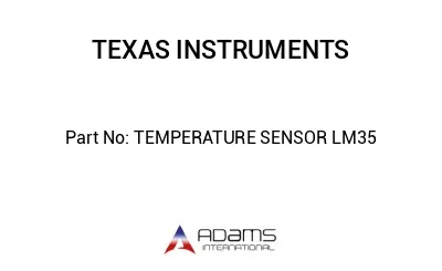 TEMPERATURE SENSOR LM35