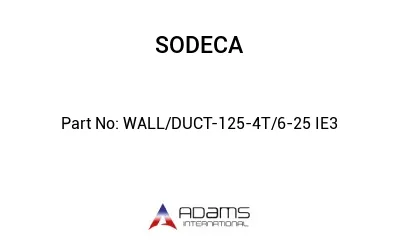 WALL/DUCT-125-4T/6-25 IE3