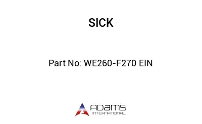 WE260-F270 EIN