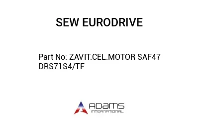 ZAVIT.CEL.MOTOR SAF47 DRS71S4/TF